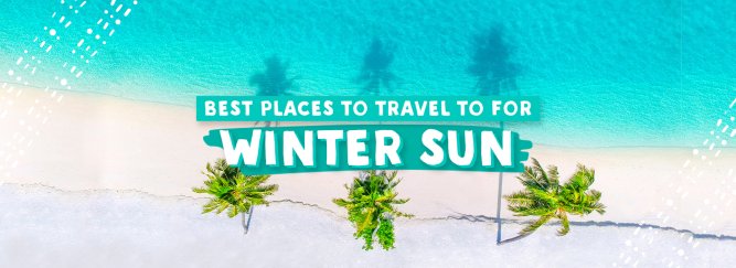 Best Places to Travel to for Winter Sun tropical beach blue Ocean Water