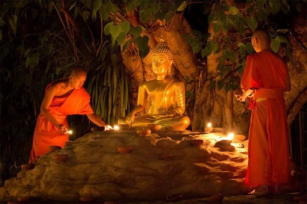 buddha light ceremony