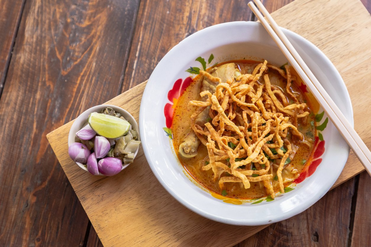 Thai food, noodle soup