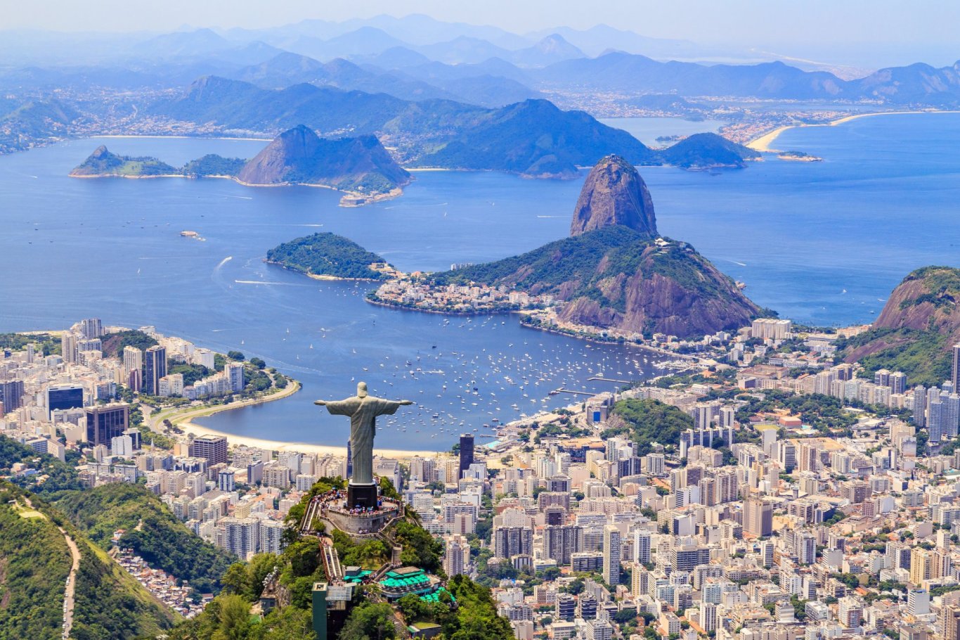 View overlooking Rio De Janeiro