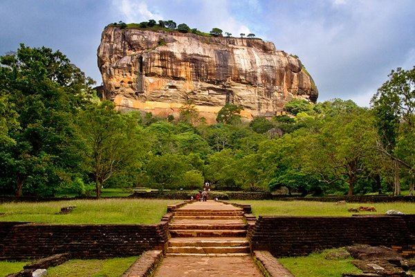 View of Sigiriya Rock, Sri Lanka