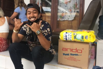 Trucrew delivers supplies to YKPA orphanage in Bali
