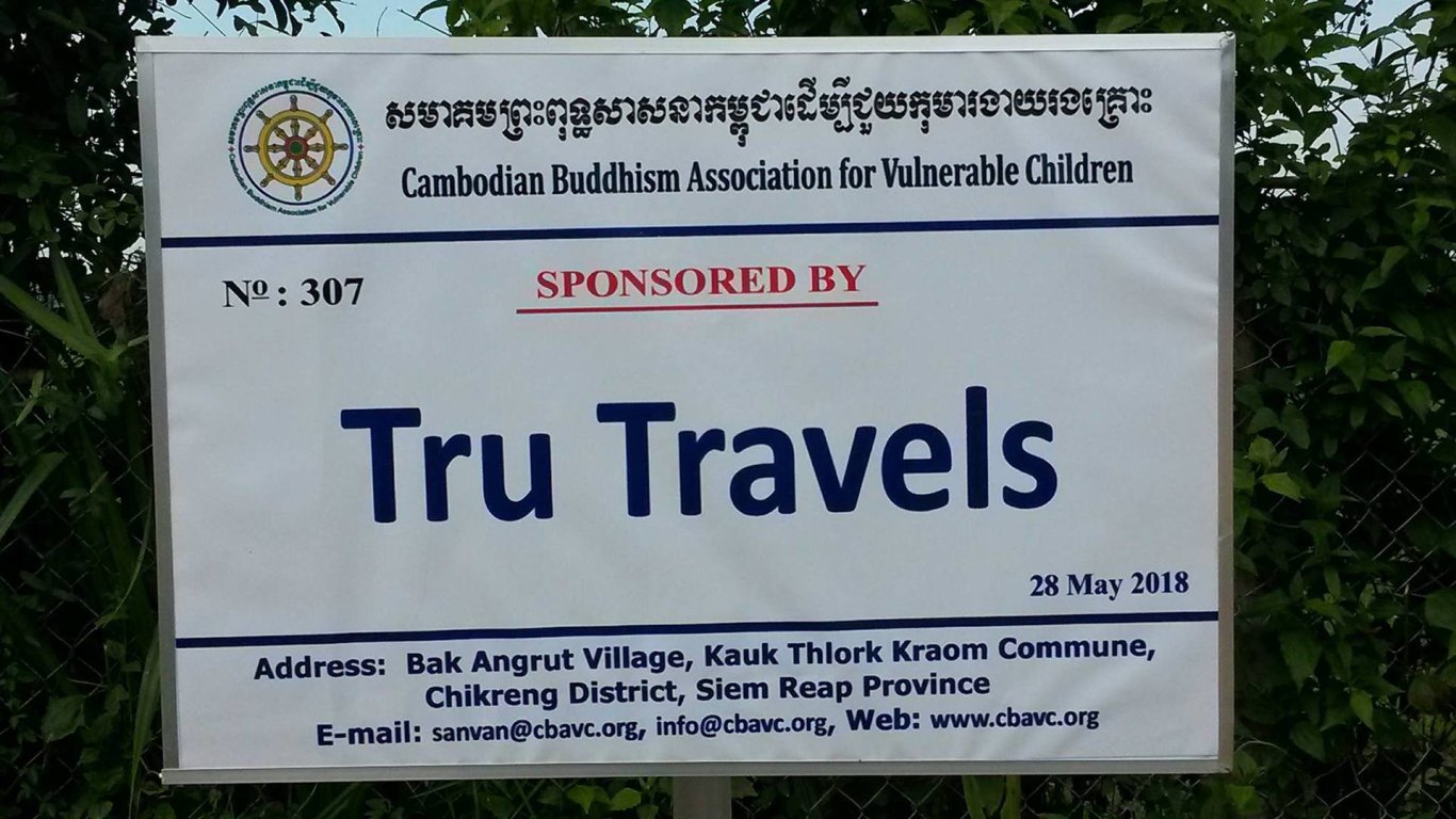 Clean Water project Cambodia - TruTravels